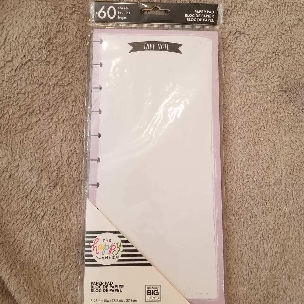The Happy Planner Note Pad
